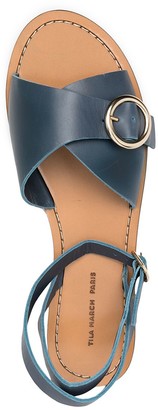 Tila March Sedano leather buckle-strap sandals