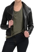 Thumbnail for your product : Andrew Marc Knit-Inset Leather Jacket (For Women)
