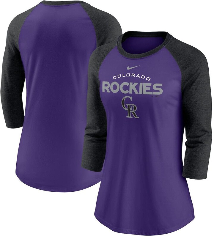 QWXZC Purple Planet Womens Short Sleeves Baseball Tee Casual Raglan Shirt Baseball Raglan T-Shirt.Black.
