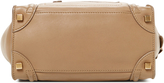 Thumbnail for your product : Celine Beige Calfskin Micro Luggage Tote