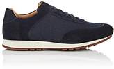Thumbnail for your product : Loro Piana Men's Weekend Walk Suede & Denim Sneakers