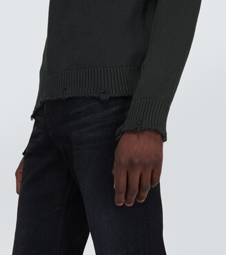 トップス Saint Laurent FW23 / Destroyed Sweater Saint Laurent FW23 / Destroyed Sweater - メルカリ