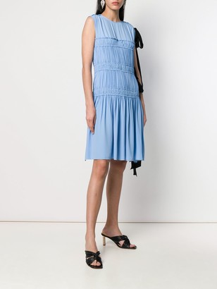 No.21 Micro Pleated Mini Dress