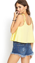 Thumbnail for your product : Forever 21 Tie-Strap Knit Cami