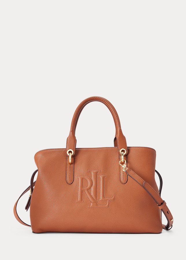 Leather Zip Satchel Ralph Lauren | Shop 