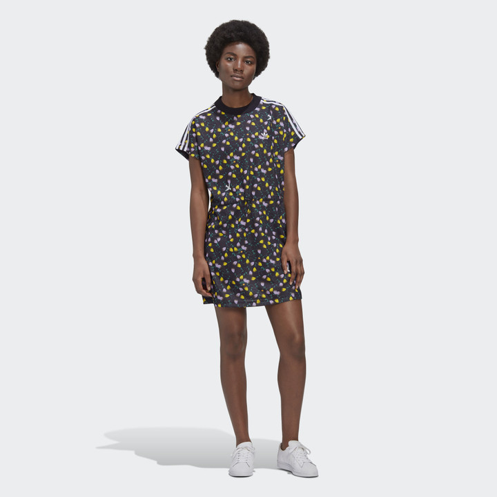 adidas Allover Print Tee Dress - ShopStyle