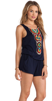 Thumbnail for your product : Nanette Lepore Beach House Beads Romper
