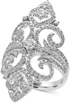 Thumbnail for your product : Effy Pavandeacute; Classica by EFFYandreg; Diamond Filigree Ring (1-1/4 ct. t.w.) in 14k White Gold