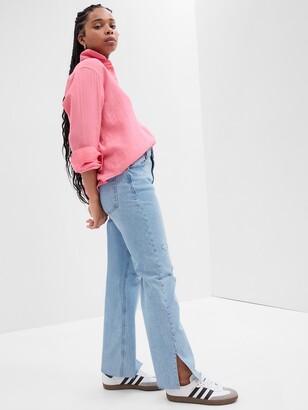 Gap Factory Mid Rise '90s Loose Jeans with Washwell - ShopStyle
