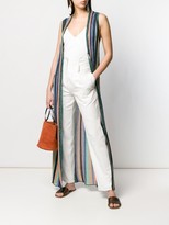 Thumbnail for your product : M Missoni Striped Long Cardigan