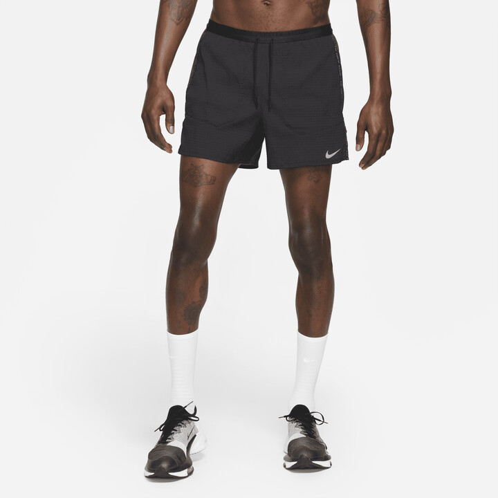 Nike Men's Flex Stride Run Division BriefLined Running Shorts in Black