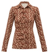 Thumbnail for your product : Dodo Bar Or Paya Floral-print Shirt - Brown White