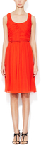 Thumbnail for your product : Carolina Herrera Silk Ruched  Dress