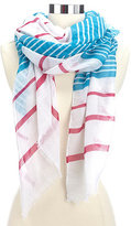 Thumbnail for your product : Charlotte Russe Lightweight Striped Scarf
