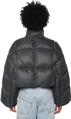 Off-White Cropped Down Jacket