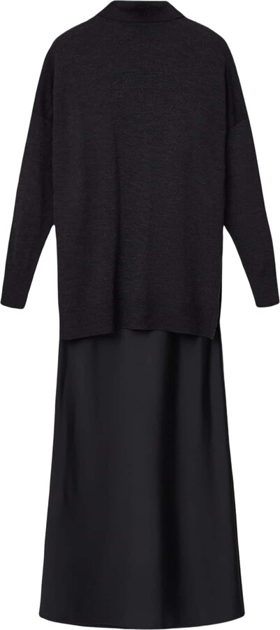 AllSaints Merino Wool Juno Sweater and Maxi Dress