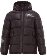 Thumbnail for your product : Heron Preston Nasa-print Down-filled Jacket - Mens - Black Multi