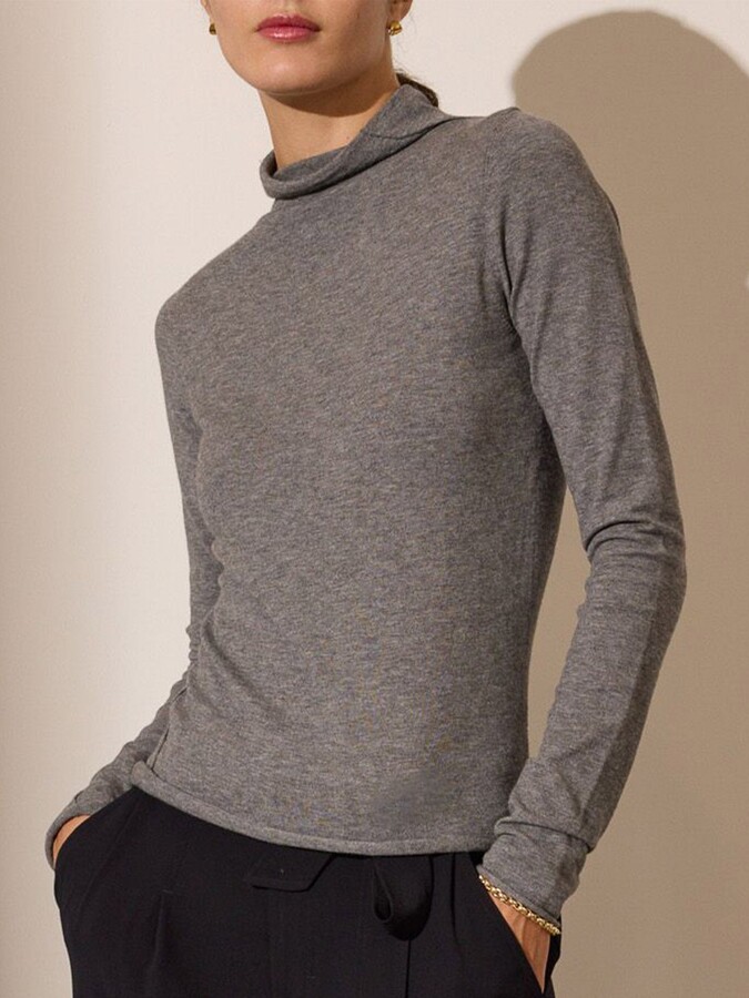 Brochu Walker The Anika Mock Neck Top