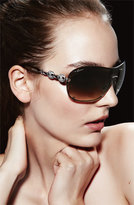 Thumbnail for your product : Gucci 99mm Rimless Shield Sunglasses