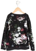 Thumbnail for your product : Molo Girls' Floral Print Long Sleeve Top