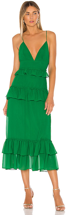 lovers and friends violet midi marigold