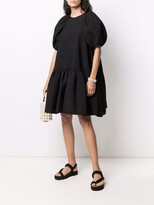 Thumbnail for your product : Cecilie Bahnsen Alexa puff-shoulder dress