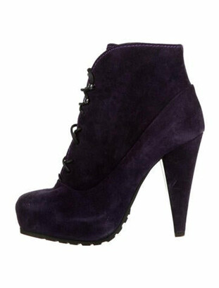 Purple Suede Boots | Shop the world’s largest collection of fashion ...