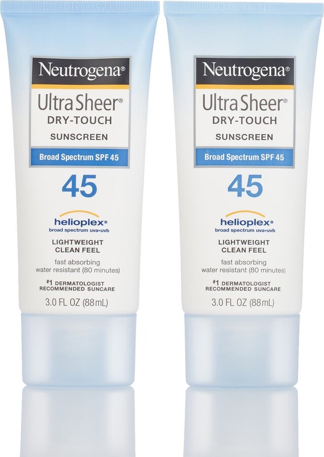 Neutrogena Ultra Sheer Dry-Touch SPF 45 Sunscreen - Set of 2