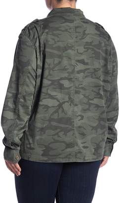 SUPPLIES BY UNION BAY Carlyle Camo Utility Shirt Jacket (Plus Size)