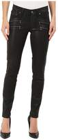 Thumbnail for your product : Paige Edgemont Ultra Skinny in Black Silk Coating Women's Jeans