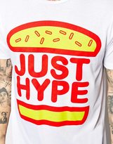 Thumbnail for your product : Hype X ASOS FATS FOOD Longline T-Shirt
