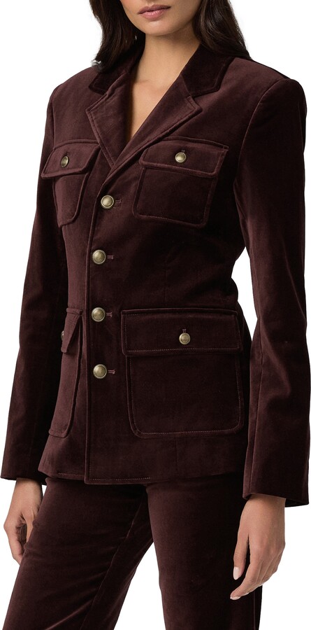 Paige Reign Velveteen Blazer