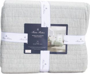 TJMAXX Bree Channel Linen Quilt - ShopStyle