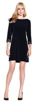 Thumbnail for your product : Laundry by Shelli Segal Beaded Three-Quarter-Sleeve Sheath Dress
