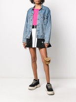 Thumbnail for your product : Palm Angels Zipped Short Skirt