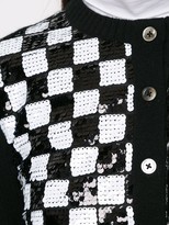 Thumbnail for your product : Onefifteen Sequin Checked Cardigan
