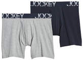 Thumbnail for your product : Jockey 2 Pair ActiveStretch Midway Brief - Big