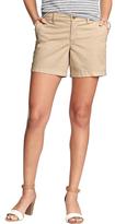 Thumbnail for your product : Old Navy Women's Twill Shorts (5")
