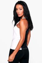 Thumbnail for your product : boohoo Darcy Fit Mesh Racer Back Running Vest