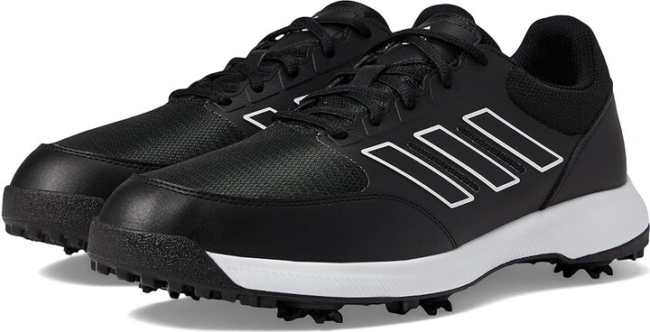 adidas Tech Response 3.0 Golf Shoes Men's Shoes Core Black/Core Black/Footwear White : 12.5 D - Medium Synthetic/Textile