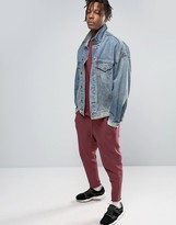 Thumbnail for your product : Puma Cropped Joggers In Burgundy Exclusive To ASOS 57530801
