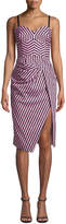 Thumbnail for your product : Milly Alice Sleeveless Striped Shirting Dress