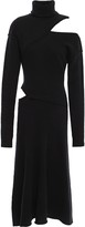 Thumbnail for your product : Each X Other Cutout Merino Wool And Cashmere-blend Turtleneck Midi Dress
