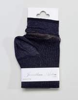 Thumbnail for your product : Jonathan Aston Fame Socks In Midnight