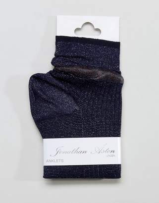 Jonathan Aston Fame Socks In Midnight