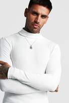 Thumbnail for your product : boohoo Long Sleeved Ribbed Roll Neck Jumper