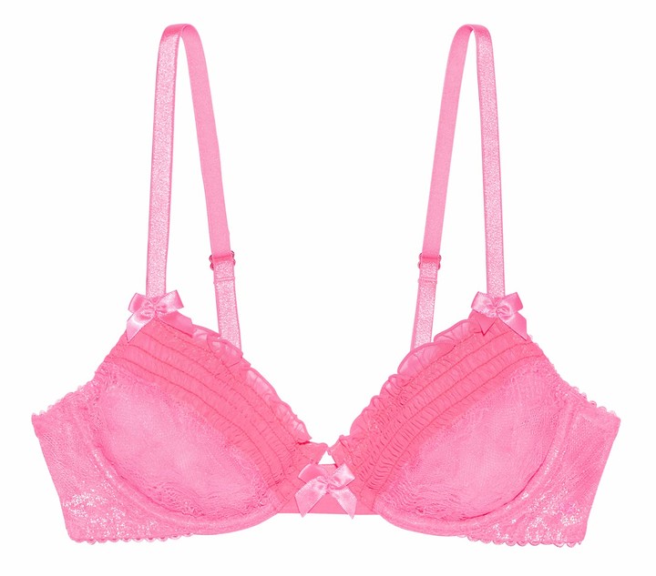 Fenty by Rihanna Savage X Women's Missy Living In The Clouds Iridescent  Lace Unlined Bra - ShopStyle