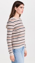 Thumbnail for your product : Autumn Cashmere Fair Isle Crew Cashmere Sweater
