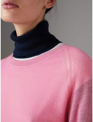 Burberry Open-stitch Detail Cashmere Sweater