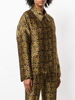 Thumbnail for your product : La DoubleJ Motorino foliate-embroidered jacket